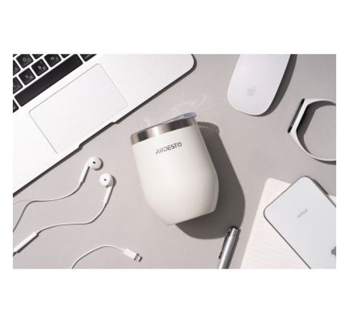 Ardesto Термокружка Ardesto Compact Mug 350 мл White (AR2635MMW)
