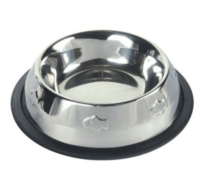 Trixie Посуд для котів Trixie Миска металева 200 мл/15 см (4011905248707)
