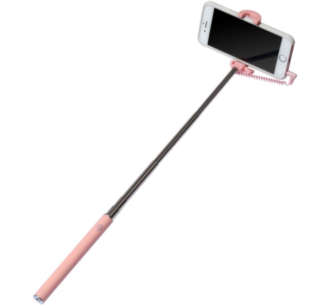 Grand-X Монопод для селфі Grand-X Elegant 3,5 U-кріплення, персиковий (E3UPC)