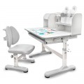 Evo-kids Парта зі стільцем Evo-kids Panda XL grey (BD-29 G)