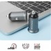 Armorstandart Зарядний пристрій Armorstandart Car USB Type-C PD20W + USB QC 3.0 Grey (ARM65439)