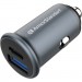 Armorstandart Зарядний пристрій Armorstandart Car USB Type-C PD20W + USB QC 3.0 Grey (ARM65439)