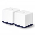 Mercusys WiFi Mesh система Mercusys Halo H50G(2-pack) (AC1900, 3хGE WAN/LAN, Beamforming, MESH, 2-pack)
