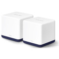 Mercusys WiFi Mesh система Mercusys Halo H50G(2-pack) (AC1900, 3хGE WAN/LAN, Beamforming, MESH, 2-pack)