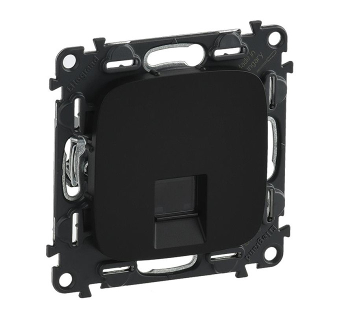 Legrand Furniture Комп'ютерна розетка Legrand Furniture RJ45 Кат.5е UTP Антрацит (753950)