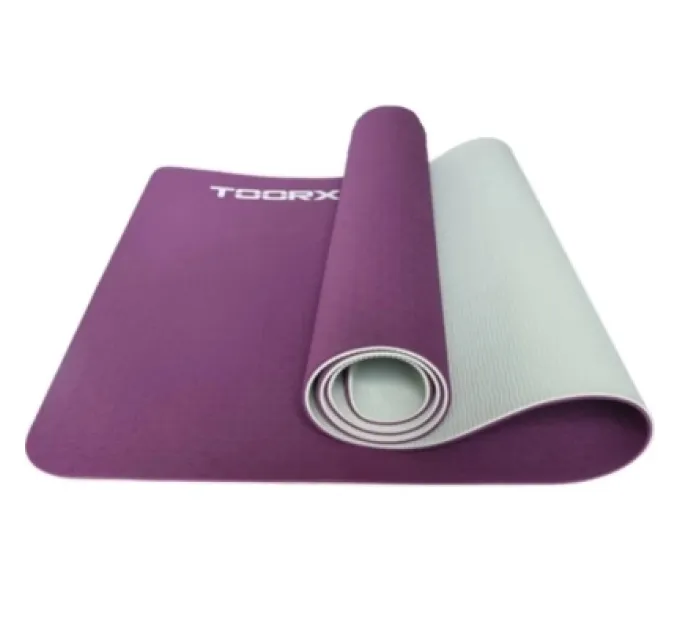 Toorx Килимок для йоги Toorx Professional TPE 183 х 60 х 0,6 см Burgundi/Perla (MAT-184) (931142)