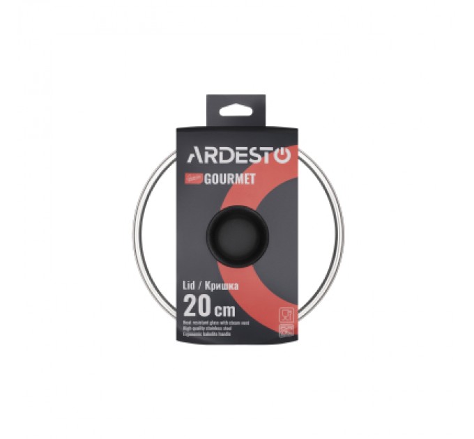 Ardesto Сковорода Ardesto Gemini Gourmet Aosta з кришкою 28 см (AR1928GMP)