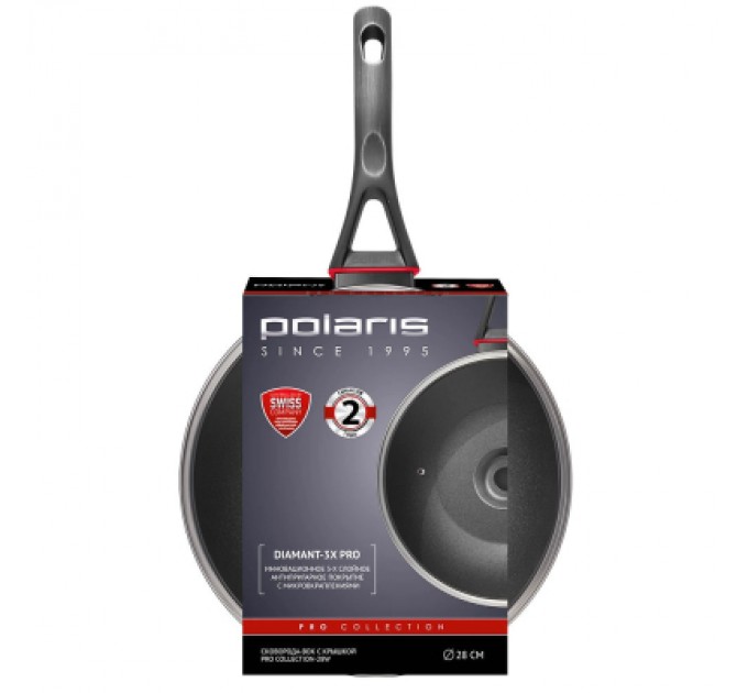 Polaris Сковорода Polaris PRO Collection WOK 28 см (017177)