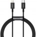 Baseus Дата кабель USB-C to Lightning 0.5m 3.0A PD Superior Series Black Baseus (CATLYS-C01)