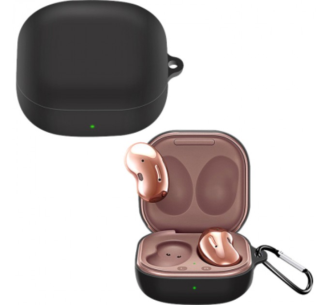 BeCover Чохол для навушників BeCover Silicon для Samsung Galaxy Buds 2 / Buds Live / Buds Pro Black (705406)
