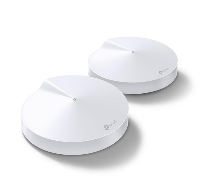 TP-Link WiFi Mesh система TP-Link Deco M5 2-pack (AC1300, 2xGE LAN/WAN, Bluetooth, MESH, MU-MIMO, 4 антенны, 2-pack)