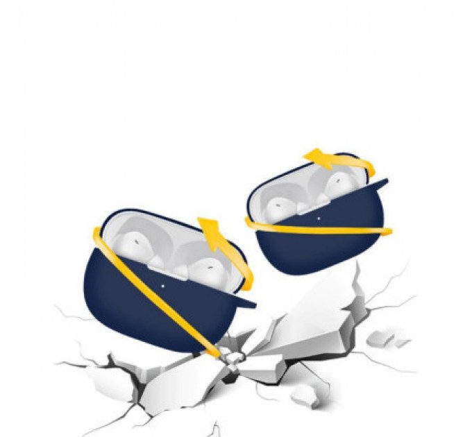 BeCover Чохол для навушників BeCover Silicon для Xiaomi Redmi Buds 4 Pro Deep Blue (708610)