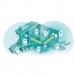 TP-Link WiFi Mesh система TP-Link Deco X60(1-pack) (AX3000 1xGE LAN 1xGE WAN MU-MIMO OFDMA MESH)
