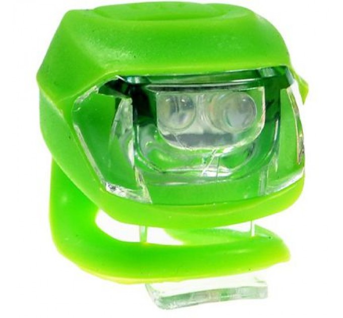 Good Bike Комплект велофар Good Bike Silicone LED Green (92325Green-IS)