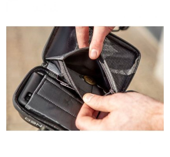 Neo Tools Велосумка на кермо Neo Tools з тримачем для смартфона до 6" Black (91-001)