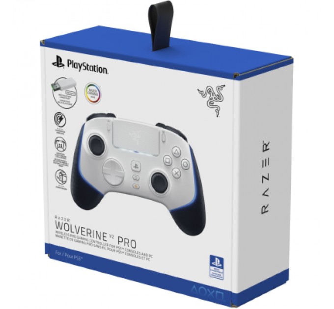Razer Геймпад Razer Wolverine V2 PRO for PS5 White (RZ06-04710200-R3G1)