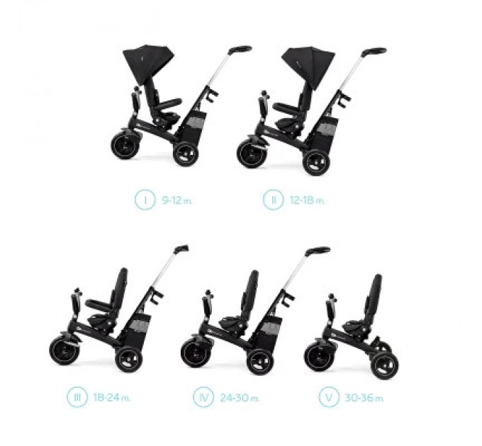 Kinderkraft Дитячий велосипед Kinderkraft Easytwist Black (KREASY00BLK0000) (5902533920631)