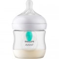 Philips AVENT Пляшечка для годування Philips AVENT Natural Природний потік з клапаном 125 мл (SCY670/01)