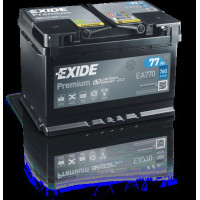 Акумулятор автомобільний EXIDE PREMIUM 77A (EA770)