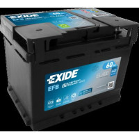 Акумулятор автомобільний EXIDE START-STOP EFB 60A (EL600)