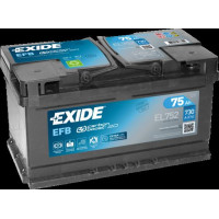 Акумулятор автомобільний EXIDE START-STOP EFB 75A (EL752)
