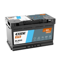 Акумулятор автомобільний EXIDE START-STOP EFB 80A (EL800)