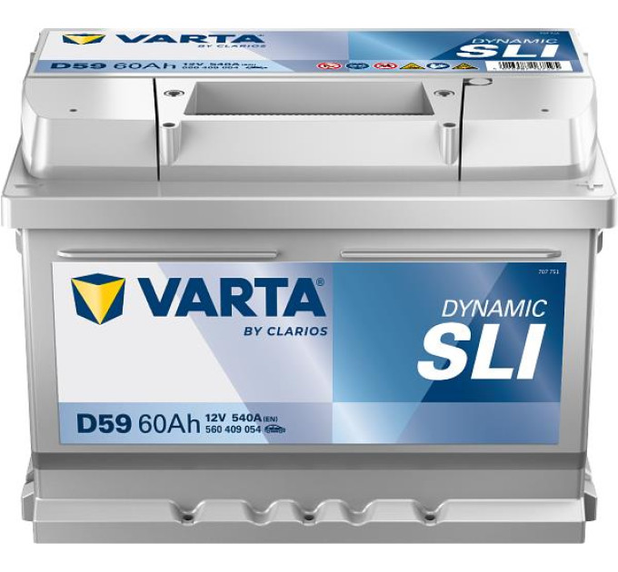 Varta Акумулятор автомобільний Varta Blue Dynamic 60Аh (560409054)
