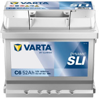 Акумулятор автомобільний Varta Silver Dynamic 52Аh (552401052)