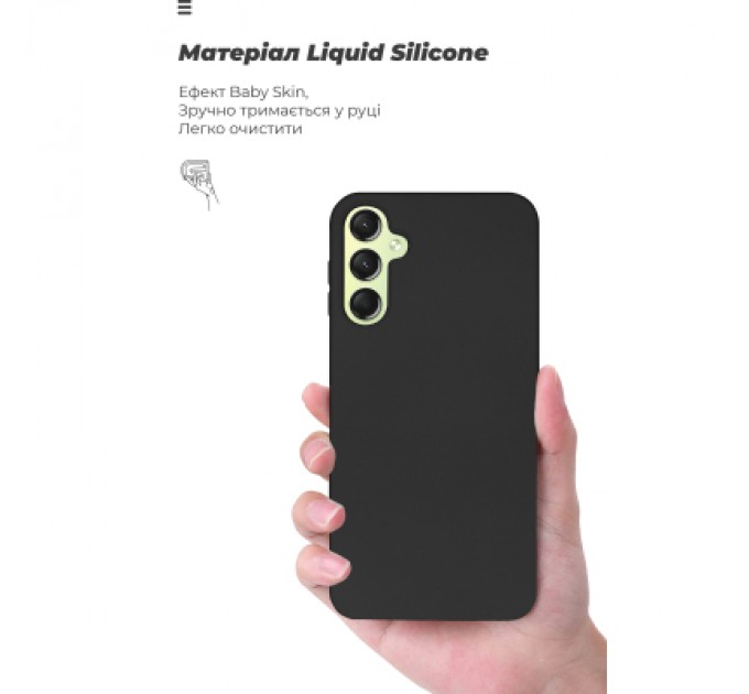 Armorstandart Чохол до мобільного телефона Armorstandart ICON Case Samsung A24 4G (A245) Black (ARM68001)