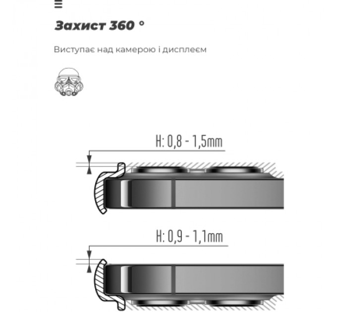 Armorstandart Чохол до мобільного телефона Armorstandart ICON Case Samsung A24 4G (A245) Black (ARM68001)
