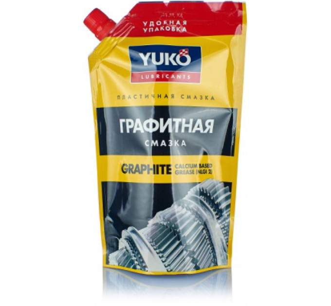 Yuko Мастило автомобільне Yuko графітне дой-пак зі штуцером, 375г (4820070241471)