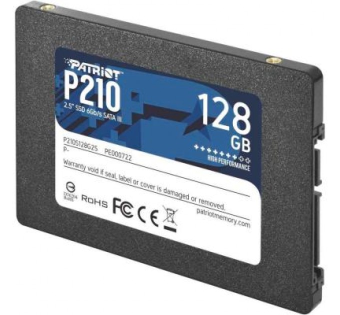 Patriot Накопичувач SSD 2.5" 128GB Patriot (P210S128G25)