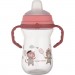 Canpol babies Поїльник-непроливайка Canpol babies Bonjour Paris з силіконовим носиком FirstCup 250 мл Рожева (56/613_pin)