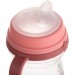 Canpol babies Поїльник-непроливайка Canpol babies Bonjour Paris з силіконовим носиком FirstCup 250 мл Рожева (56/613_pin)