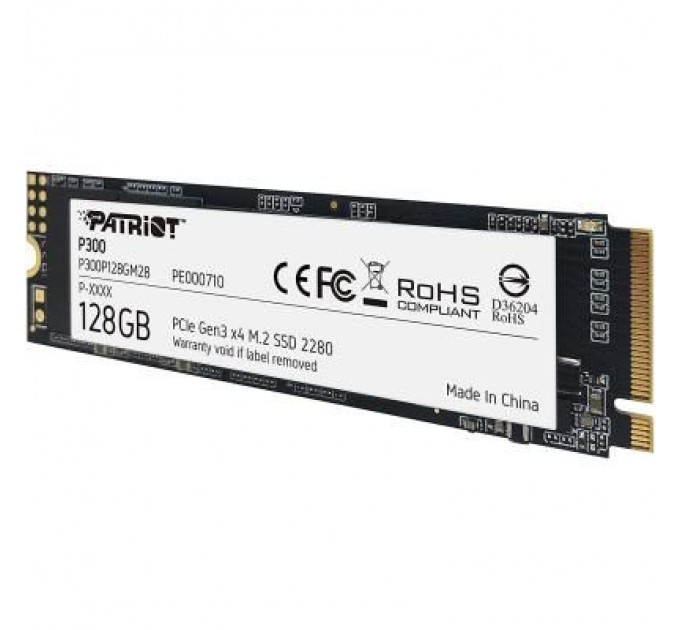 Patriot Накопичувач SSD M.2 2280 128GB Patriot (P300P128GM28)