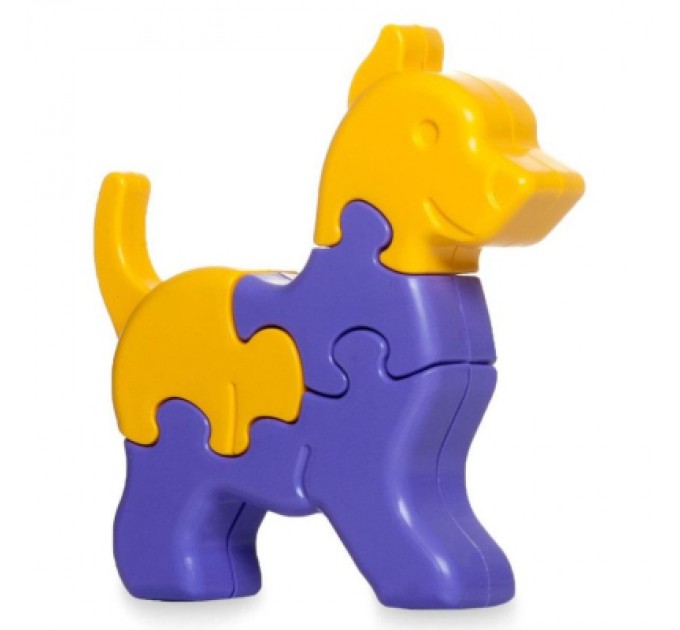 Tigres Розвиваюча іграшка Tigres 3D пазли Тваринки - 1 шт, жовтий (39385)