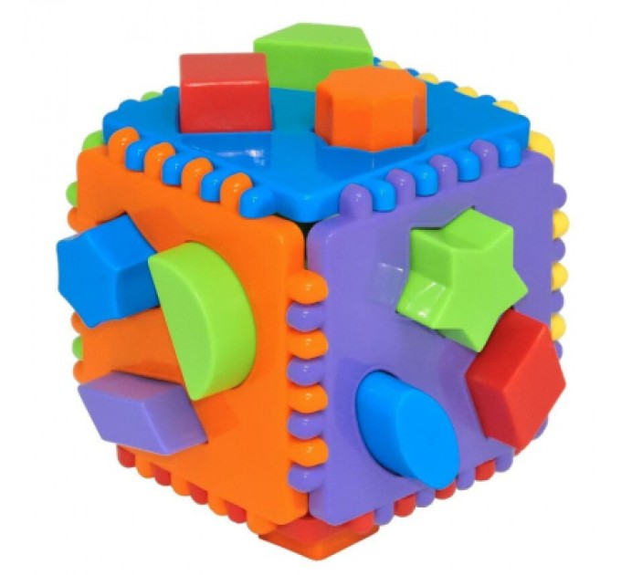 Tigres Розвиваюча іграшка Tigres сортер Educational cube 64 елемента (39781)