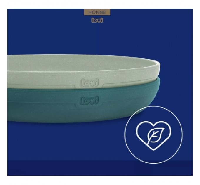 Lovi Тарілка дитяча Lovi Pistachio М'ятні 2 шт (21/530_gre)