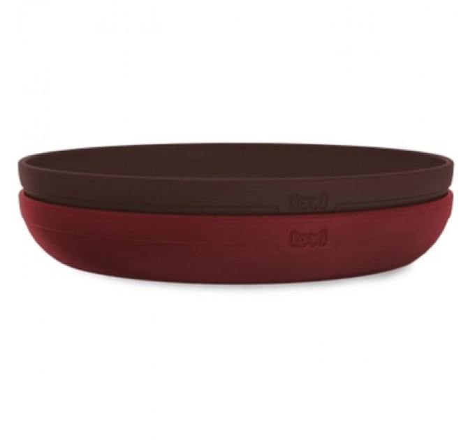 Lovi Тарілка дитяча Lovi Tamarillo Бордові 2 шт (21/530_red)