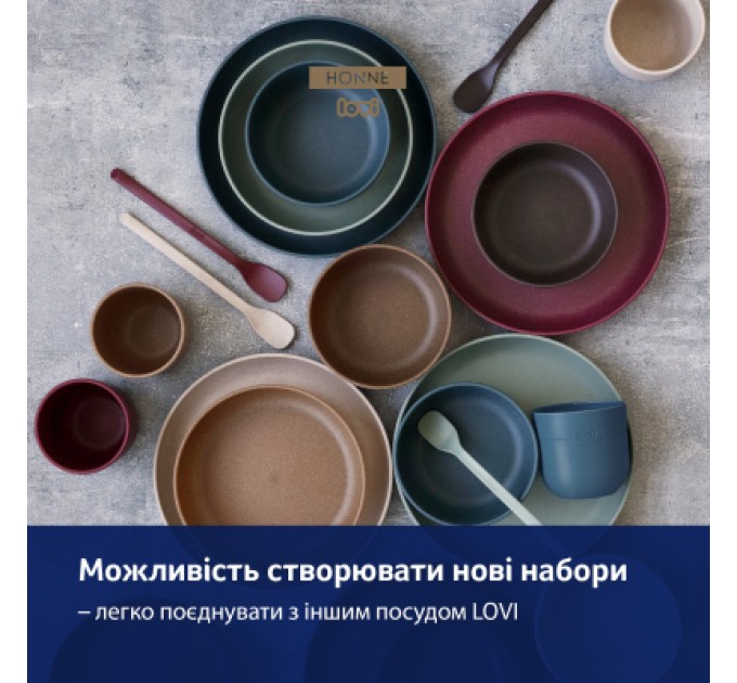 Lovi Тарілка дитяча Lovi Tamarillo Бордові 2 шт (21/530_red)