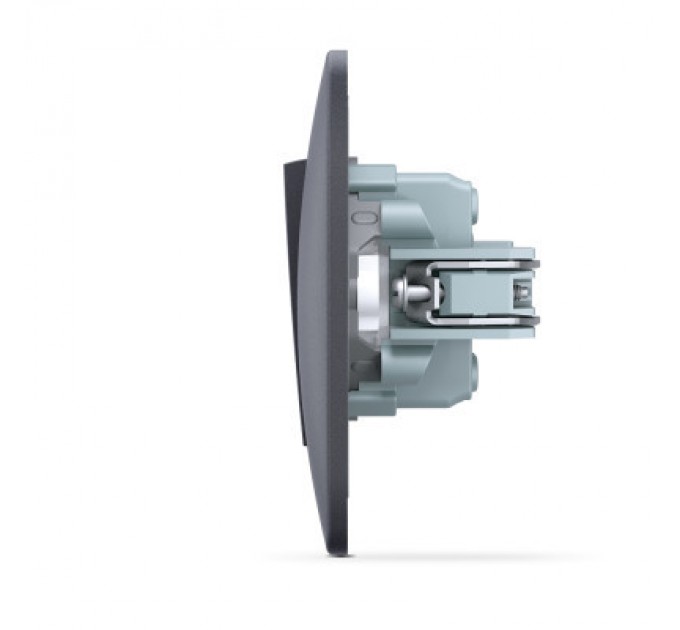 Videx Вимикач Videx BINERA 1кл чорний графіт (VF-BNSW1-BG)