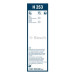 Bosch Щітка склоочисника Bosch 3397005828 (3 397 005 828)