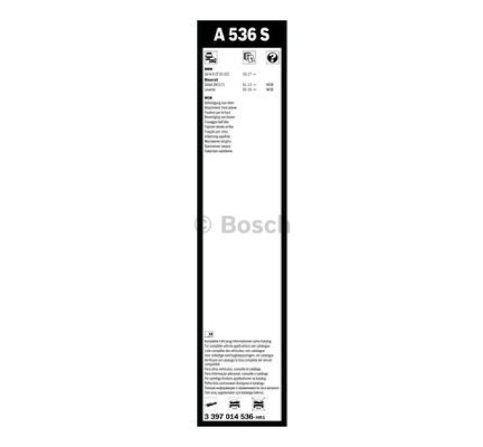 Bosch Щітка склоочисника Bosch 3397014536 (3 397 014 536)