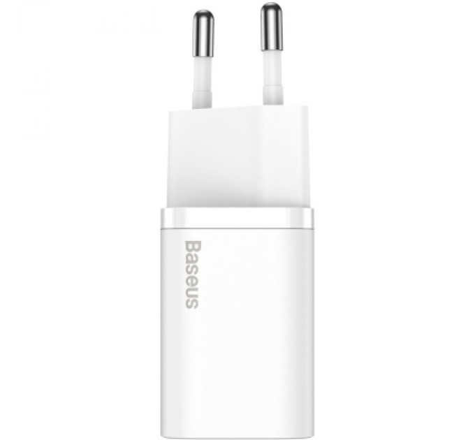Baseus Зарядний пристрій Baseus Super Si Quick Charger 1C White (CCSP020102)