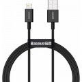 Baseus Дата кабель USB 2.0 AM to Lightning 1.0m 2.4A Superior Series Black Baseus (CALYS-A01)