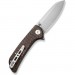 Sencut Ніж Sencut Fritch Stonewash Brown Micarta (S22014-3)