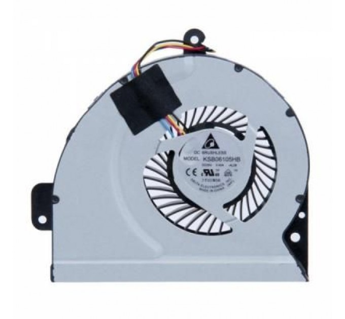 ASUS Вентилятор ноутбука ASUS A43,A53,K43,K53,X43,X53 (KSB06105HB-AI10)(5V,0.4A),4pin (A48136)