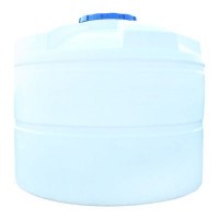 Ємність для води Пласт Бак вертикальна харчова 750 л біла (12246)