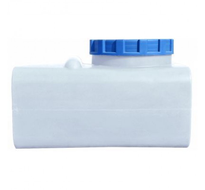 Пласт Бак Ємність для води Пласт Бак квадратна харчова 100 л прямокутна біла (164)