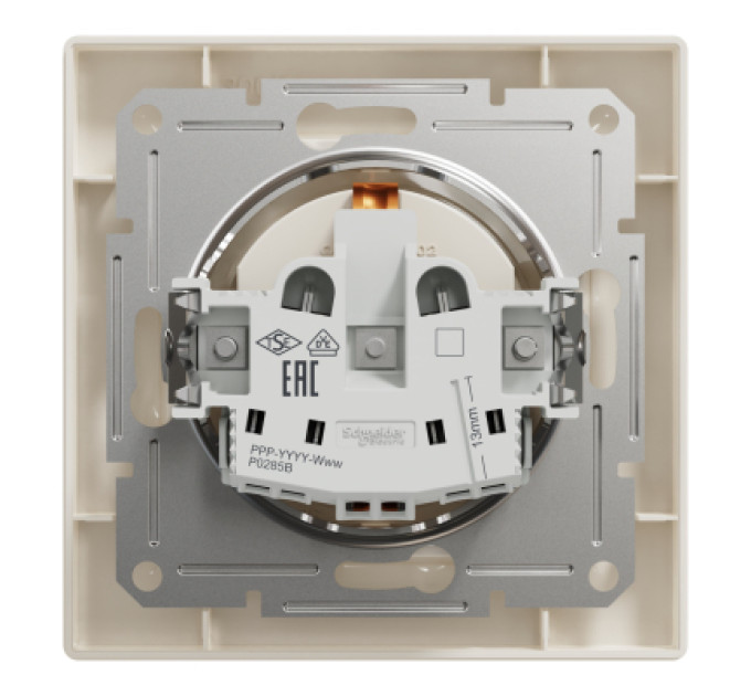 Schneider Electric Розетка Schneider Electric ASFORA крем (EPH2900123)